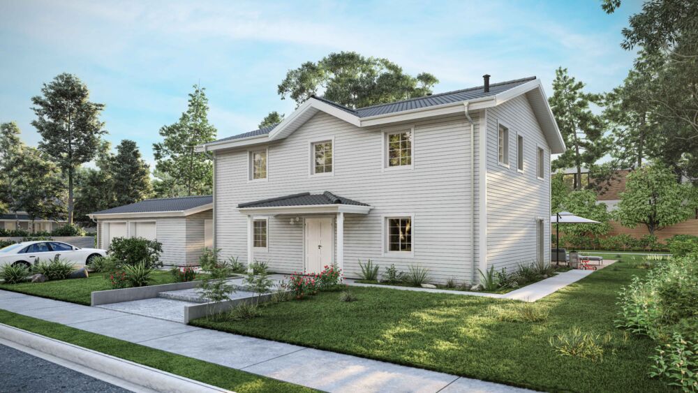 Arkitektritningar Bygga mindre hus bygglovsritningar